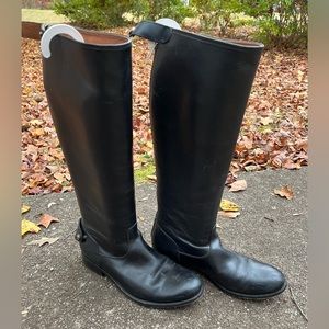 Black Frye Riding Boots